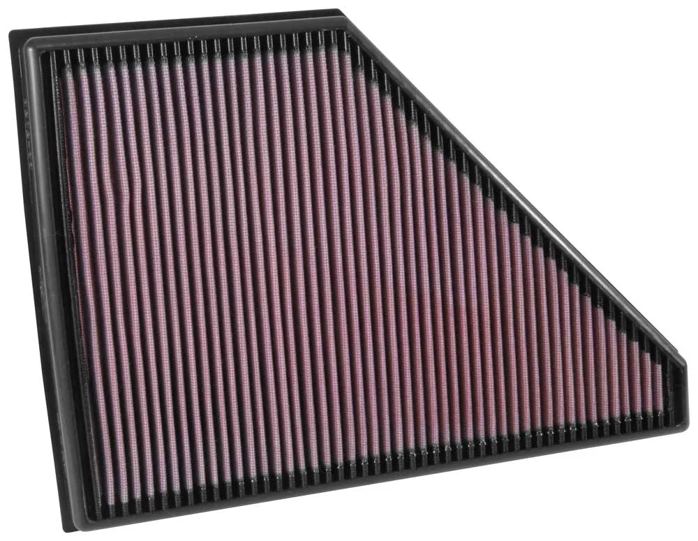 33-5056 – K&N FILTER Air Filter, Washable Red Cotton Gauze Panel